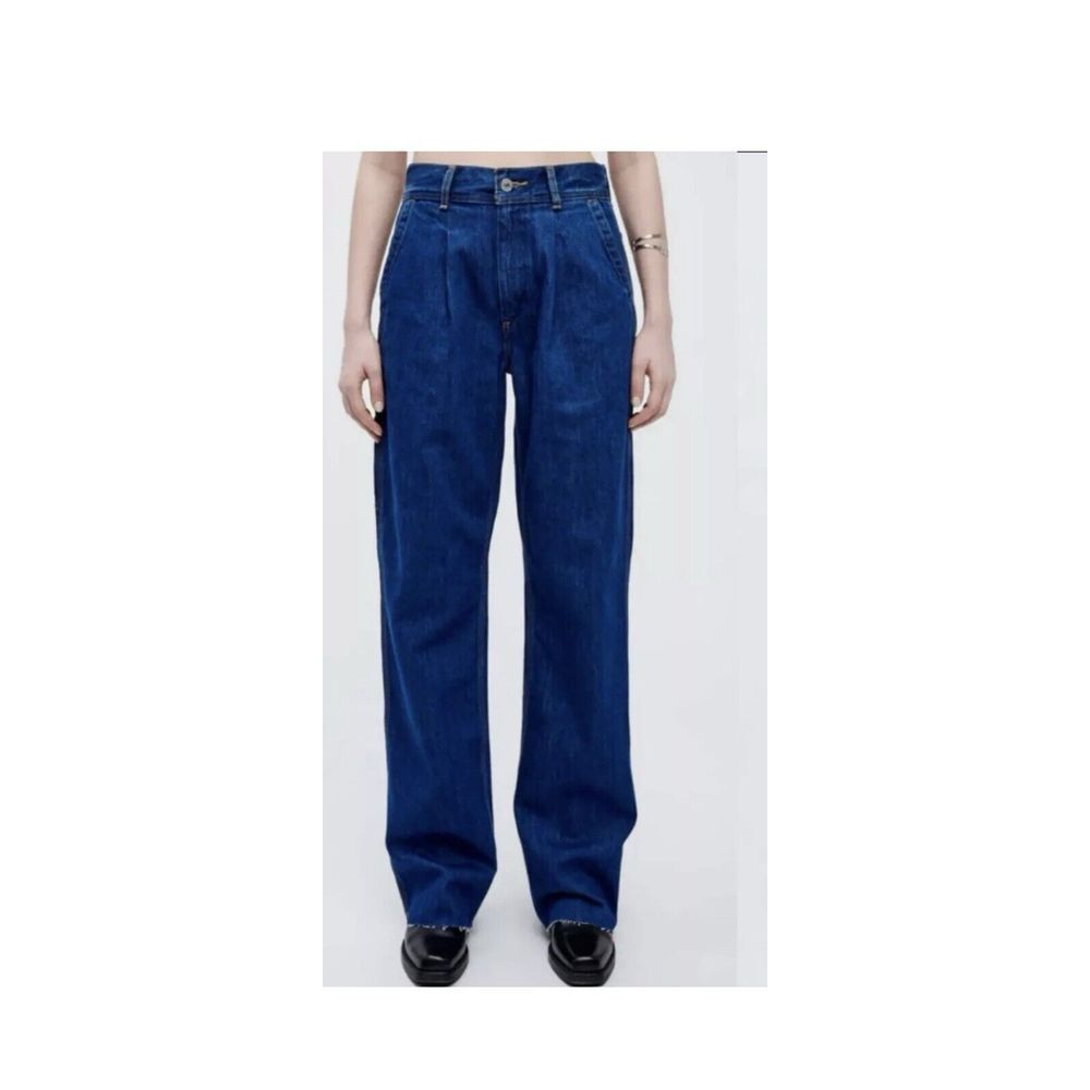 RE/DONE Womens Utility Loose Jeans in True Rinse Size 23‎